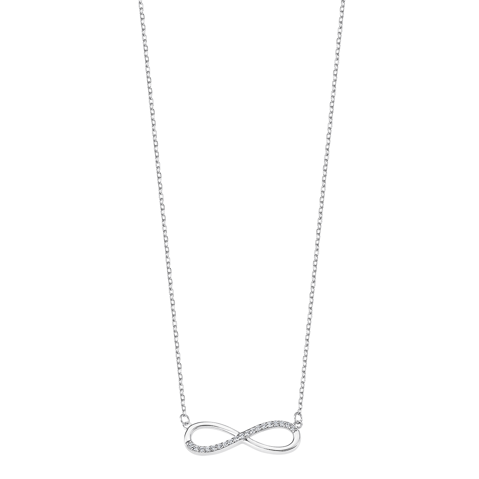Colar infinito lotus silver lp1872-1/1 prata, mulher_PRODUCT