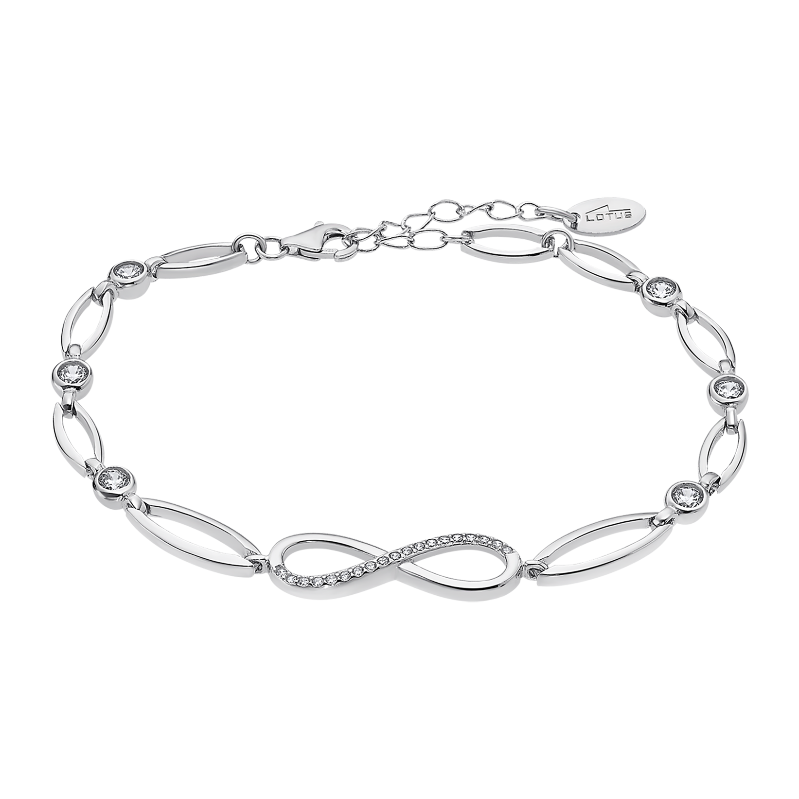 Pulseira infinito lotus silver lp1872-2/1 prata, mulher_PRODUCT