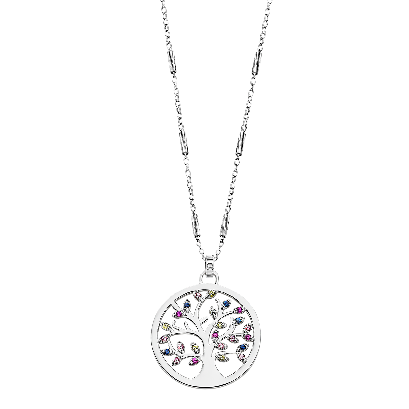 Colar árvore da vida lotus silver lp1890-1/1 prata, mulher_PRODUCT