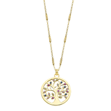 Colar árvore de vida lotus silver tree of life lp1890-1/2 prata, mulher_PRODUCT