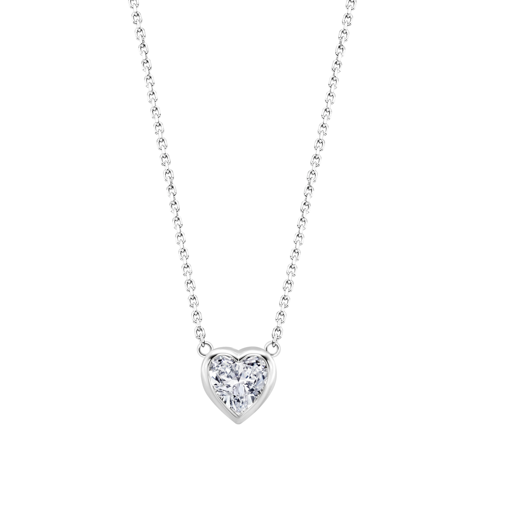 Colar coração lotus silver charming lady lp2000-1/1 prata, mulher_PRODUCT