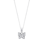 Colar borboleta lotus silver lp3051-1/1 prata, mulher_PRODUCT