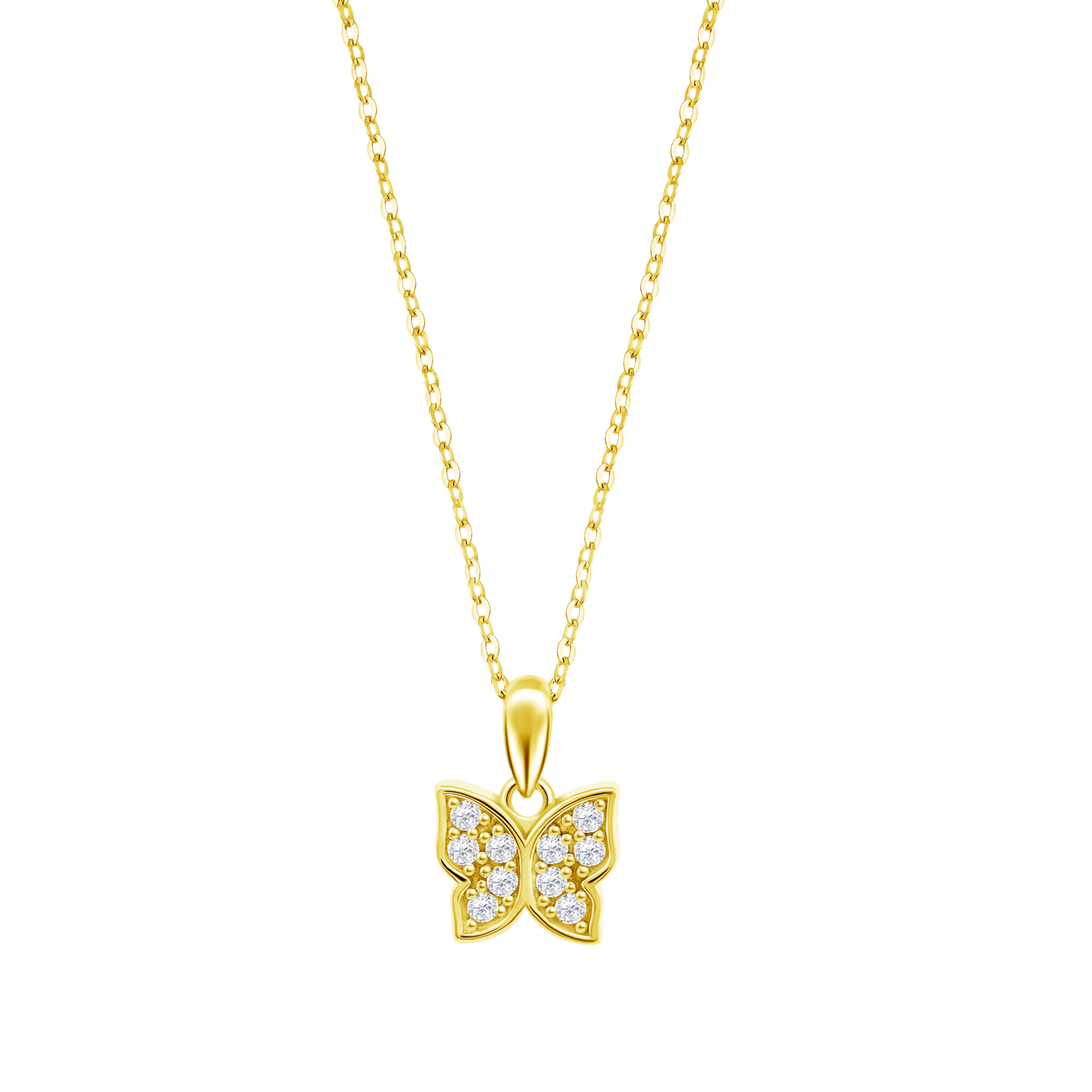 Colar borboleta lotus silver lp3051-1/2 prata, mulher_PRODUCT