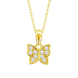 Colar borboleta lotus silver lp3051-1/2 prata, mulher_PRODUCT