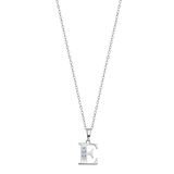Colar letra e lotus silver trendy lp3054-1/e prata, mulher_PRODUCT