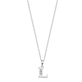 Colar letra l lotus silver trendy lp3054-1/l prata, mulher_PRODUCT
