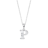 Colar letra p lotus silver trendy lp3054-1/p prata, mulher_PRODUCT