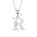 Colar letra r lotus silver trendy lp3054-1/r prata, mulher_PRODUCT