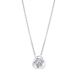 Colar flor lotus silver pure essential lp3059-1/1 prata, mulher_PRODUCT