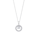 Colar flor lotus silver lp3080-1/1 prata, mulher_PRODUCT