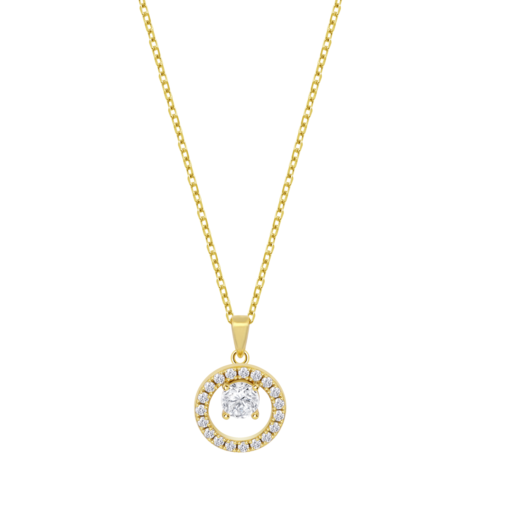 Colar flor lotus silver lp3080-1/2 prata, mulher_PRODUCT