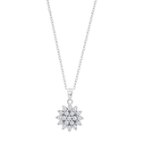 Colar sol lotus silver lp3081-1/1 prata, mulher_PRODUCT