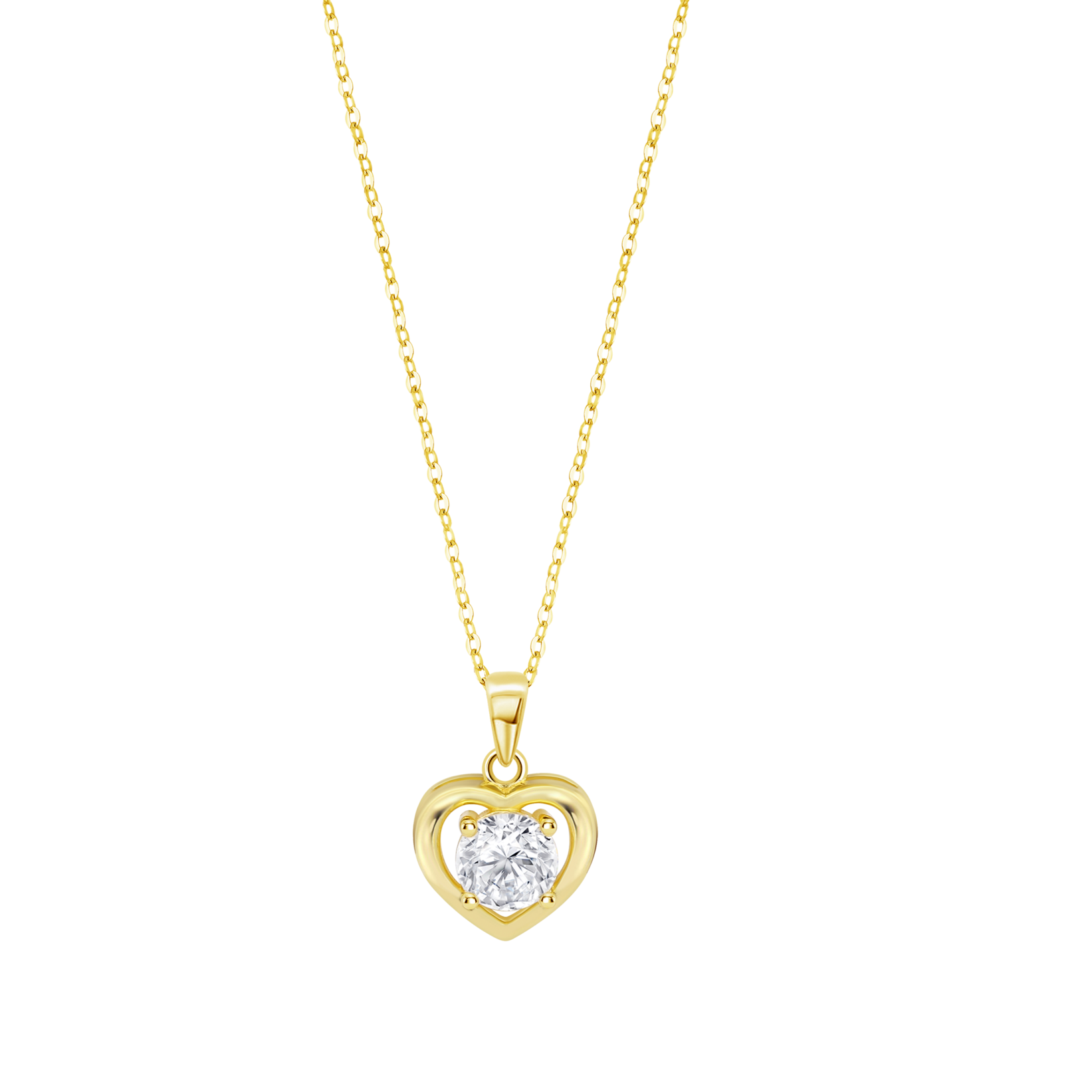 Colar coração lotus silver lp3092-1/2 prata, mulher_PRODUCT
