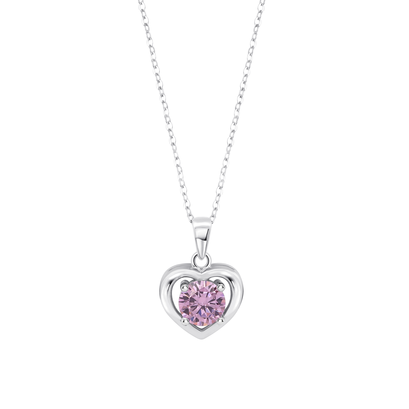 Colar coração lotus silver lp3092-1/3 prata, mulher_PRODUCT