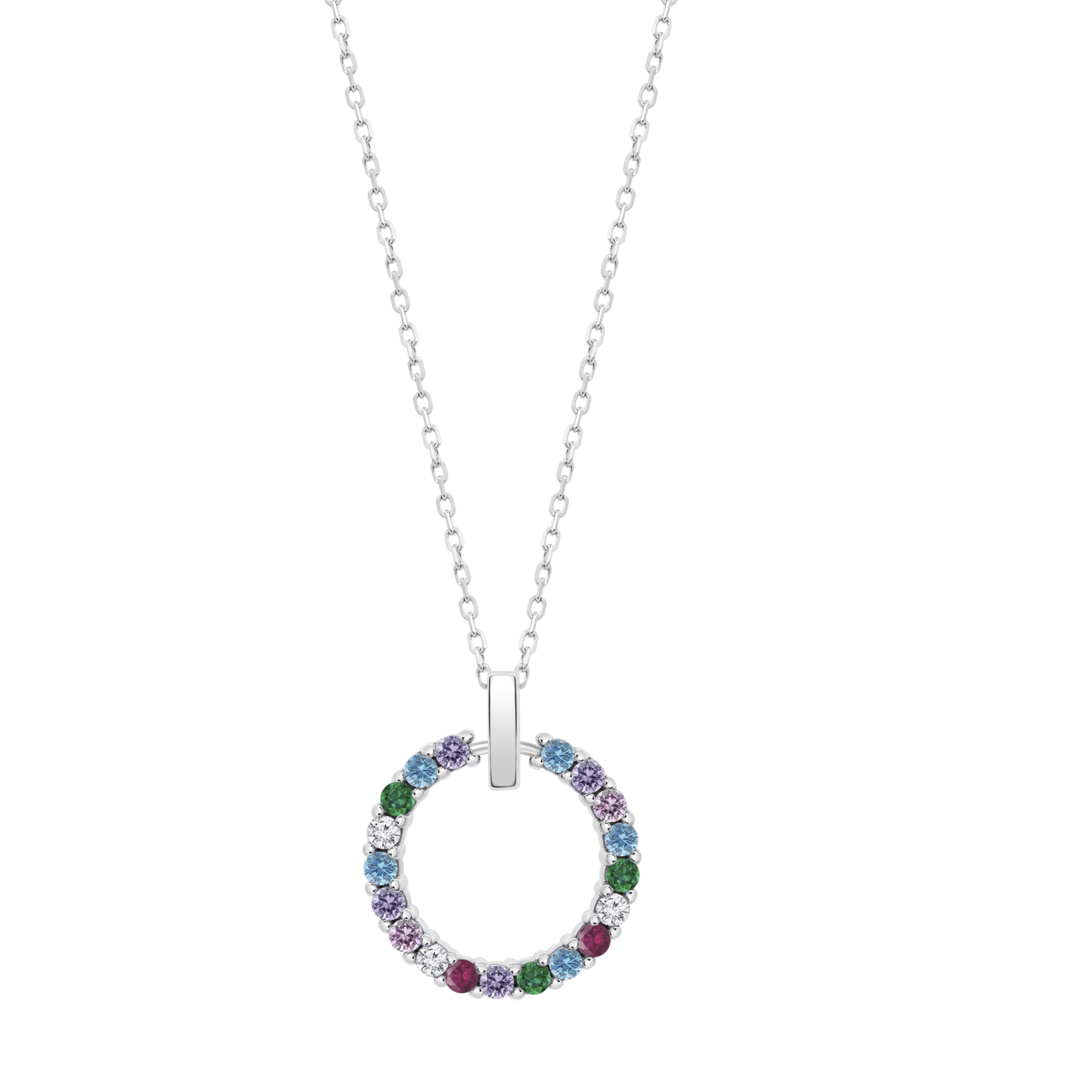 Colar lotus silver lp3100-1/2 prata, mulher_PRODUCT