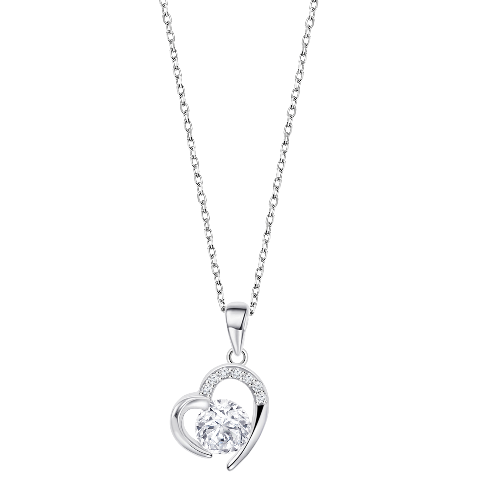 Colar coração lotus silver lp3106-1/1 prata, mulher_PRODUCT