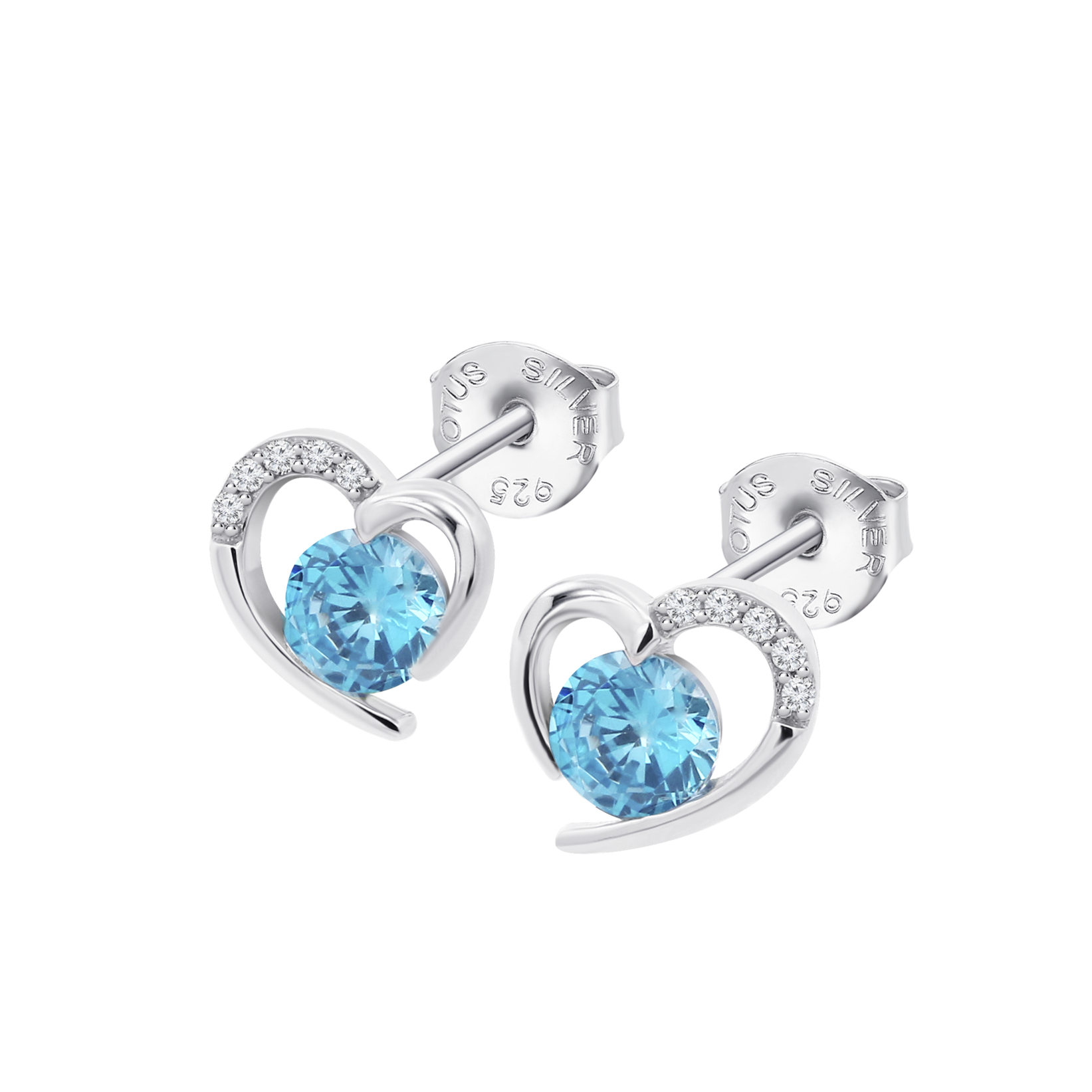 Brincos coração lotus silver lp3106-4/3 prata, mulher_PRODUCT