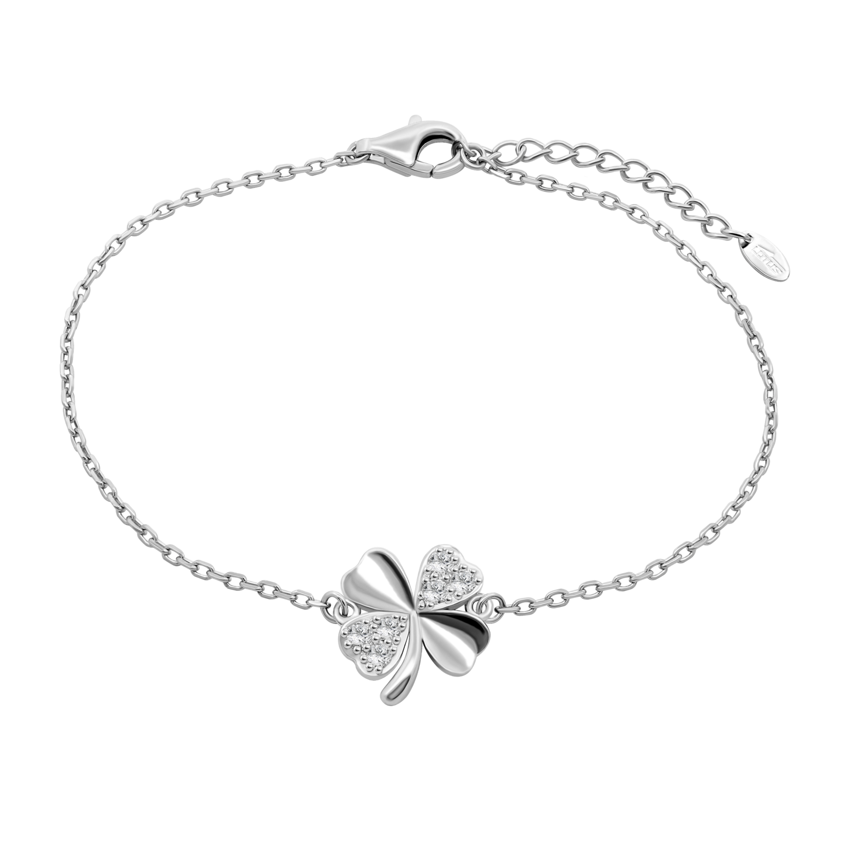 Pulseira trevo lotus silver lp3108-2/1 prata, mulher_PRODUCT