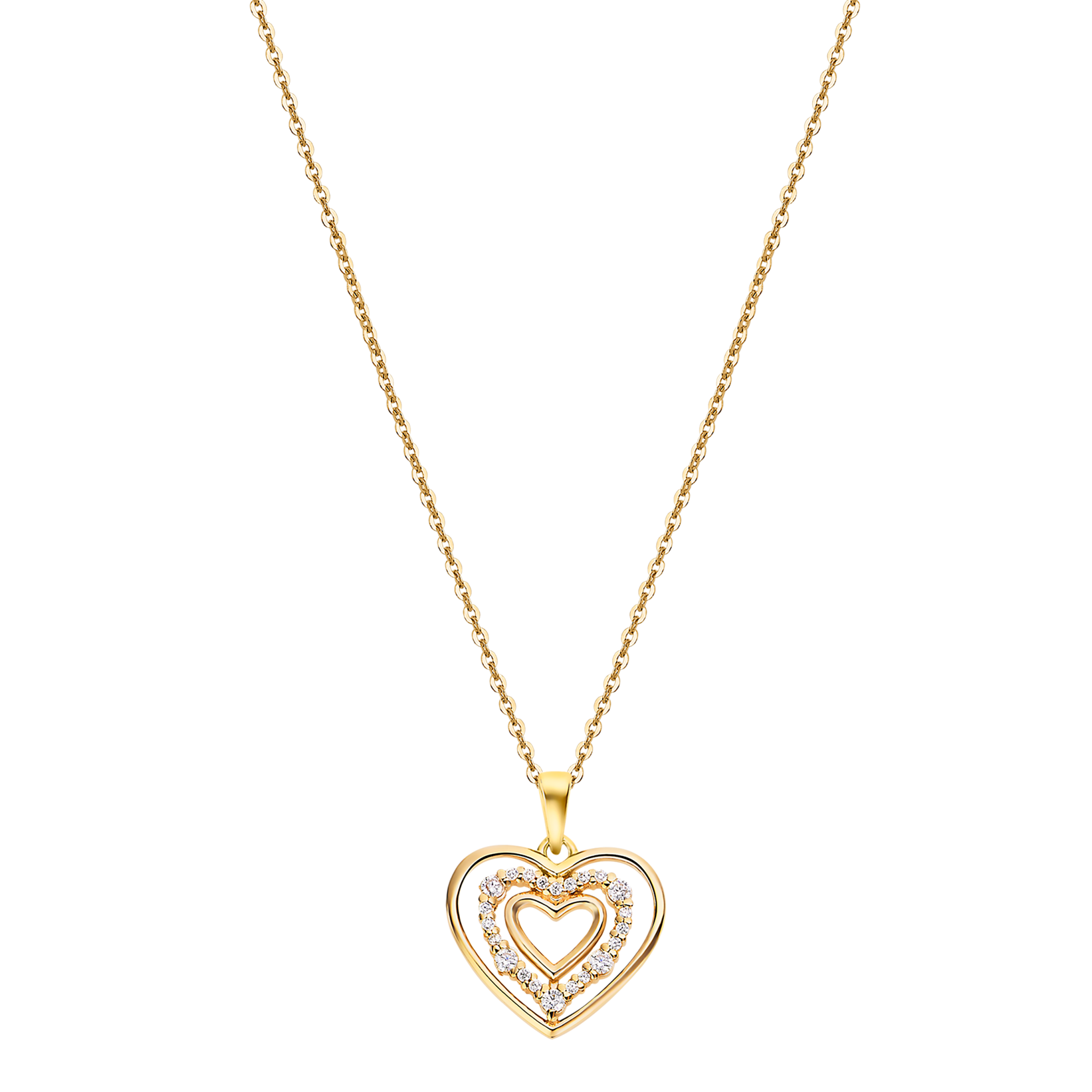 Colar coração lotus silver lp3143-1/2 prata, mulher_PRODUCT