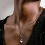 Colar perola lotus silver lp3198-1/1 prata, mulher_LIFESTYLE