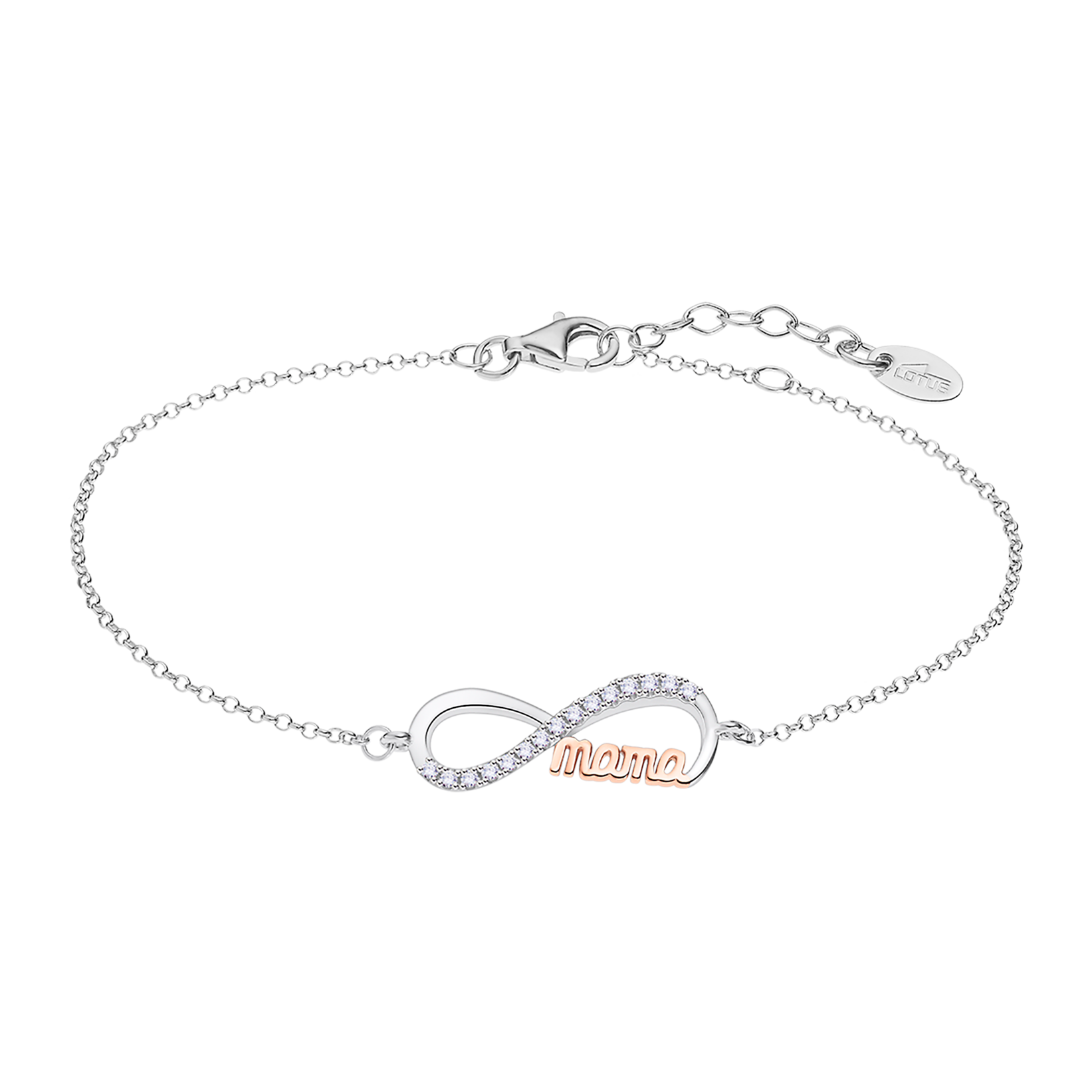 Pulseira infinito lotus silver lp3213-2/1 prata, mulher_PRODUCT