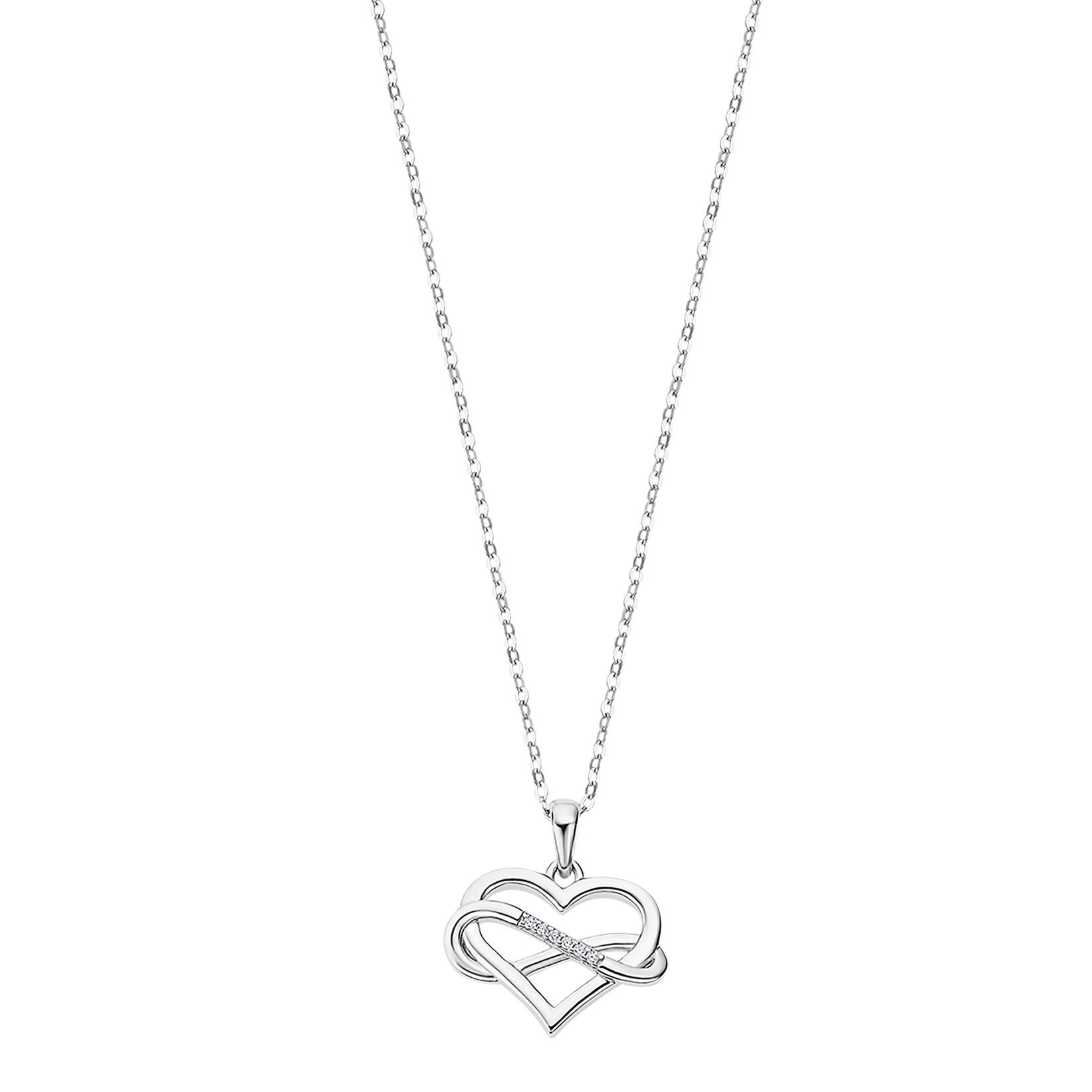 Colar lotus silver lp3307-1/1 prata, mulher_PRODUCT