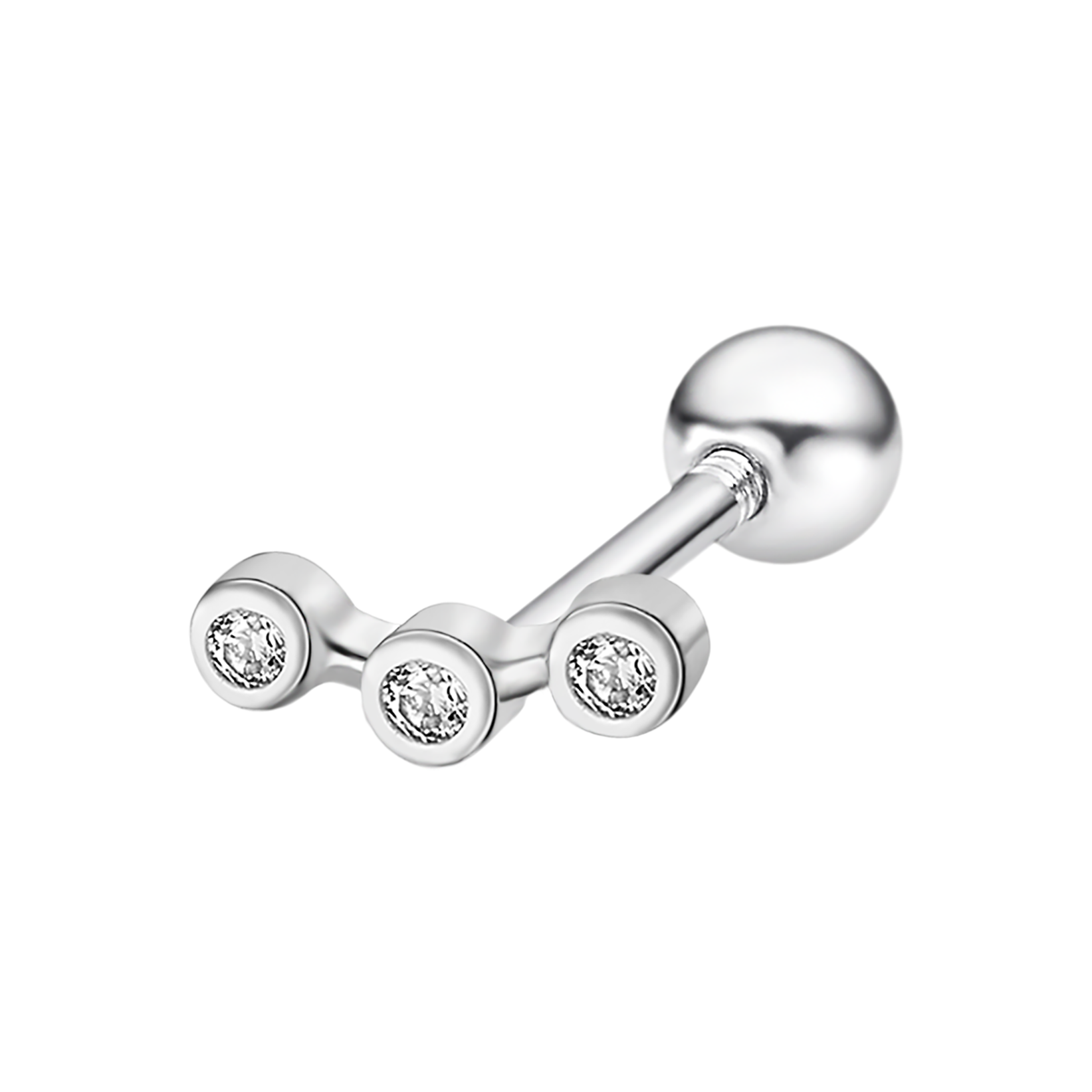 Piercing lotus silver lp3377-9/1 prata, mulher_PRODUCT