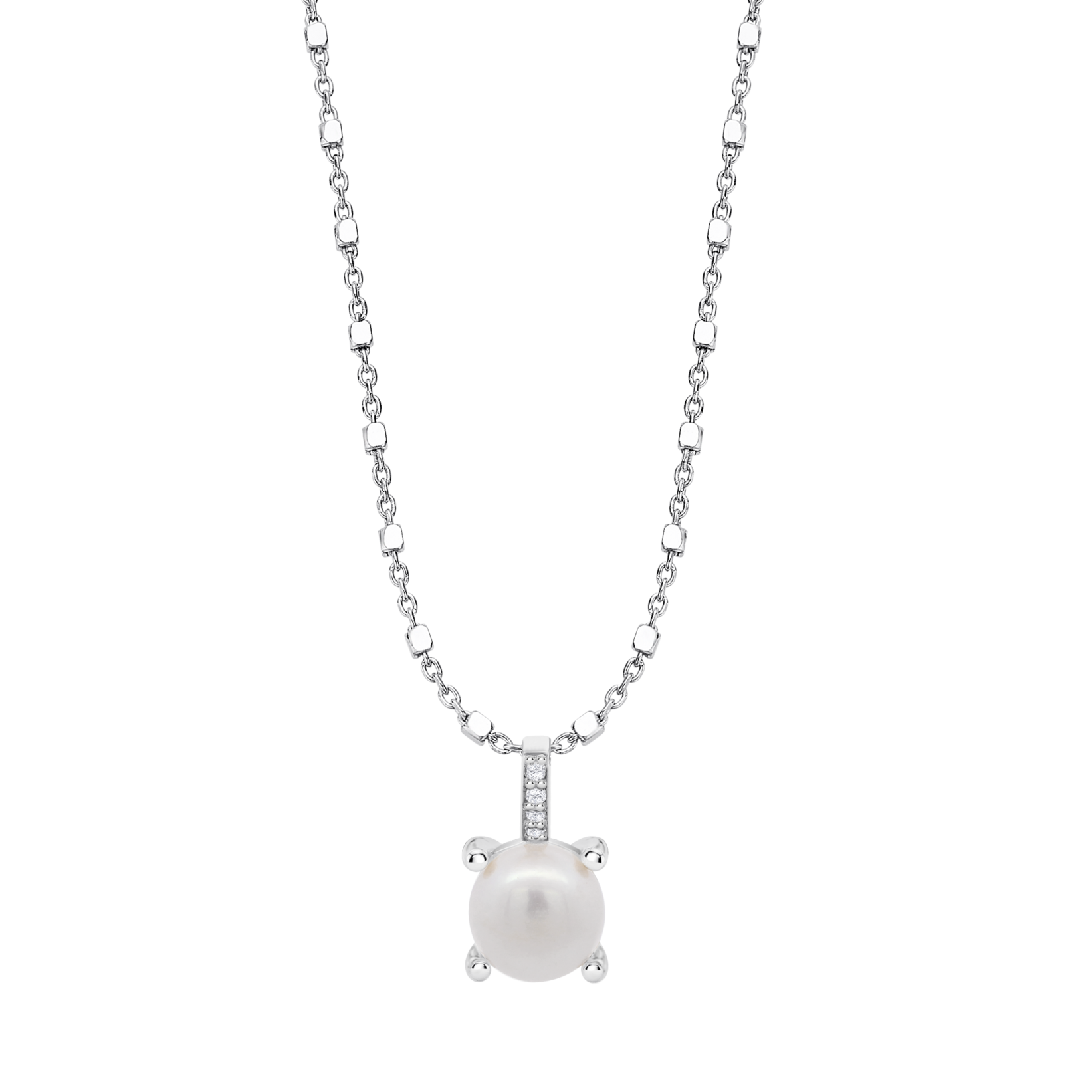 Colar lotus silver lp3409-1/1 prata 925 ml, mulher_PRODUCT