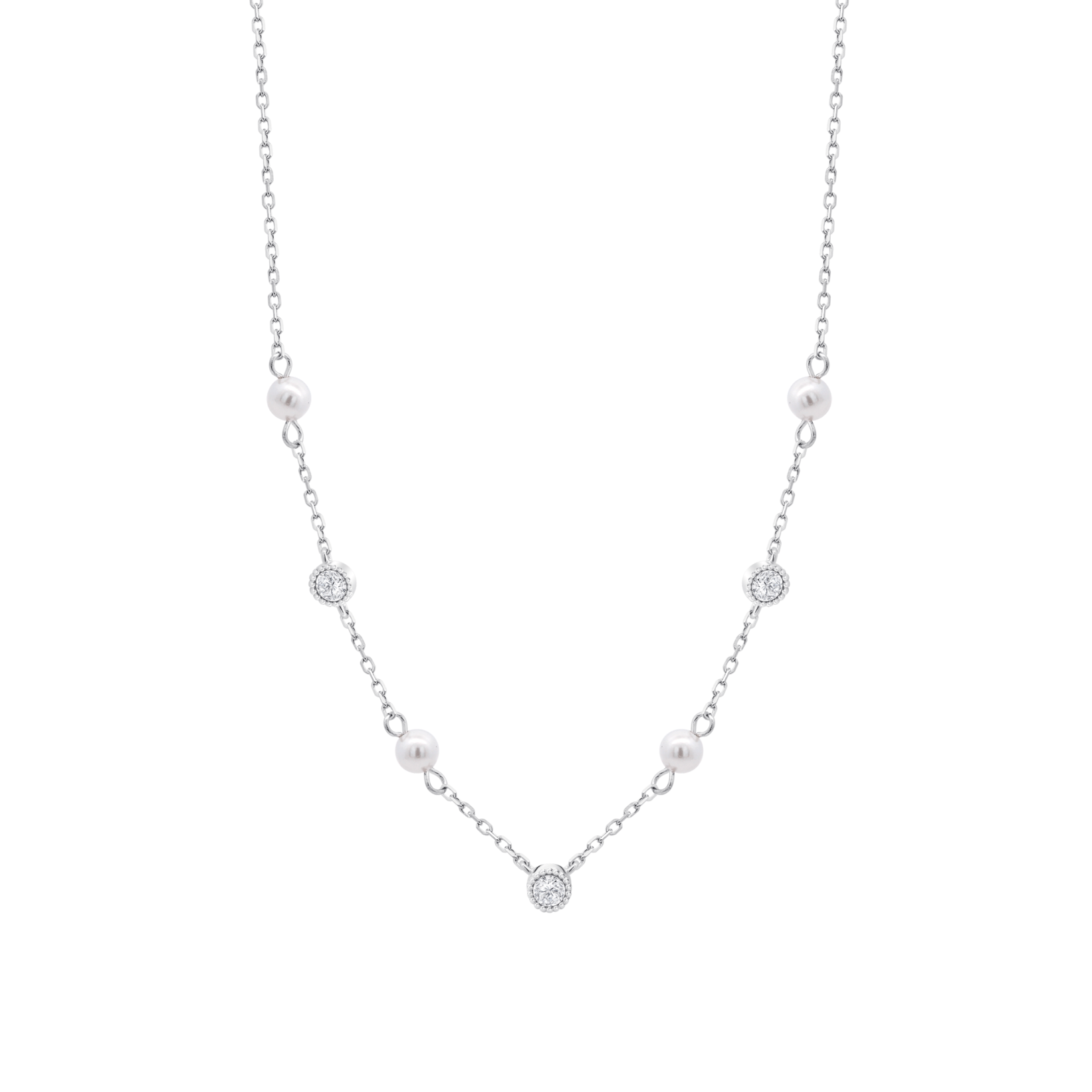 Colar lotus silver lp3411-1/1 prata, mulher_PRODUCT