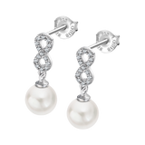 Brincos lotus silver pearls lp3479-4/1 prata, mulher