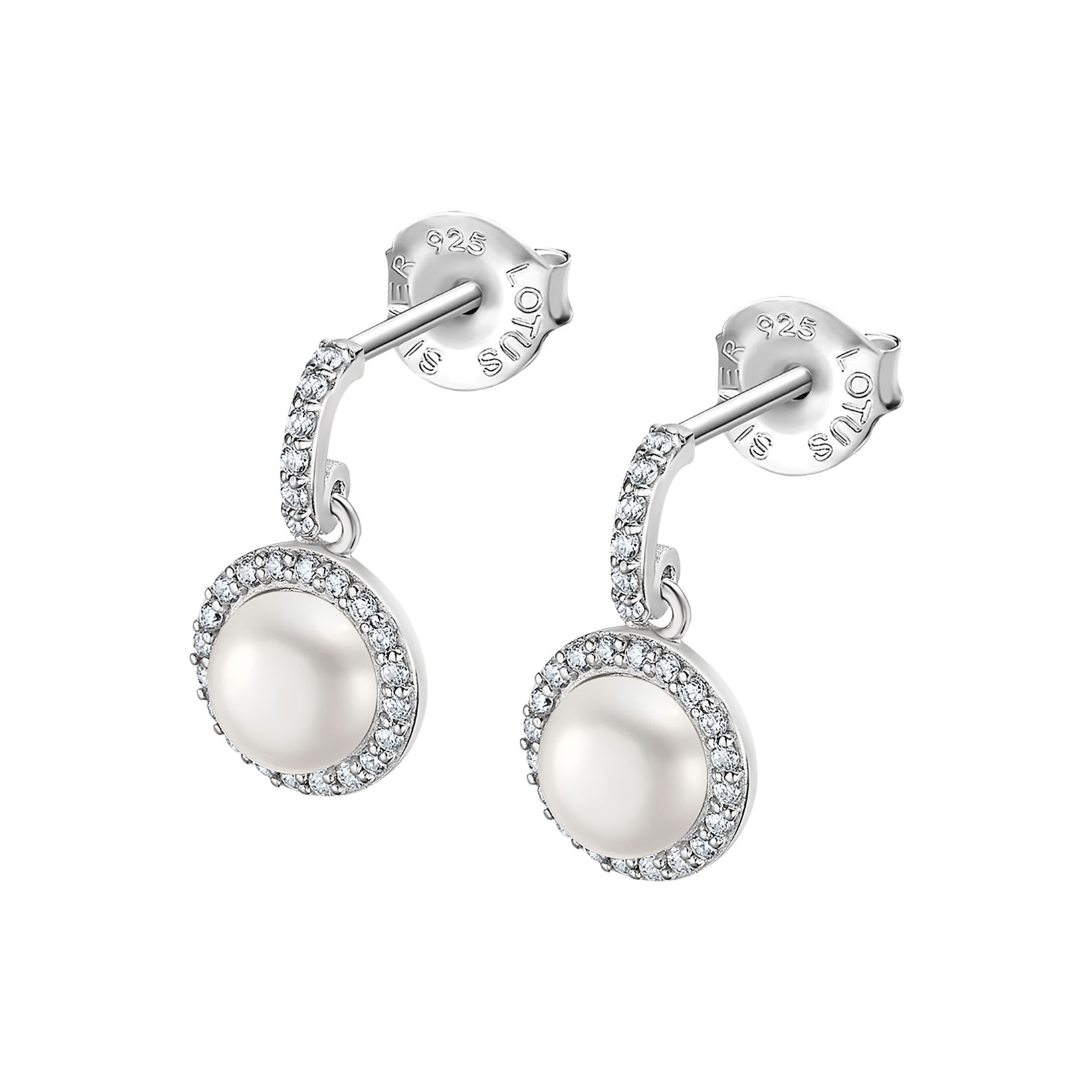 Brincos lotus silver pearls lp3480-4/1 prata, mulher_PRODUCT