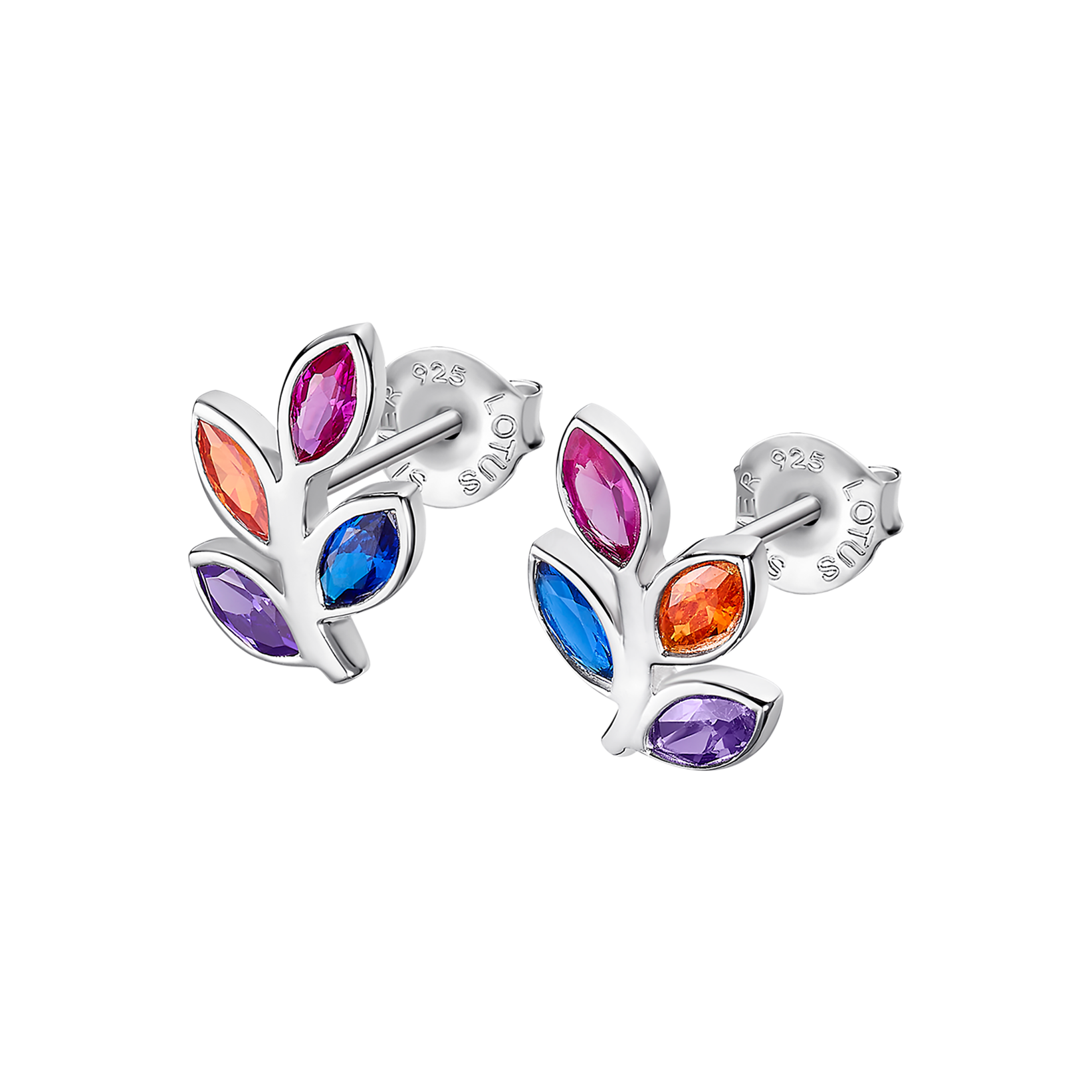 Brincos natureza lotus silver lp3523-4/1 prata, mulher_PRODUCT
