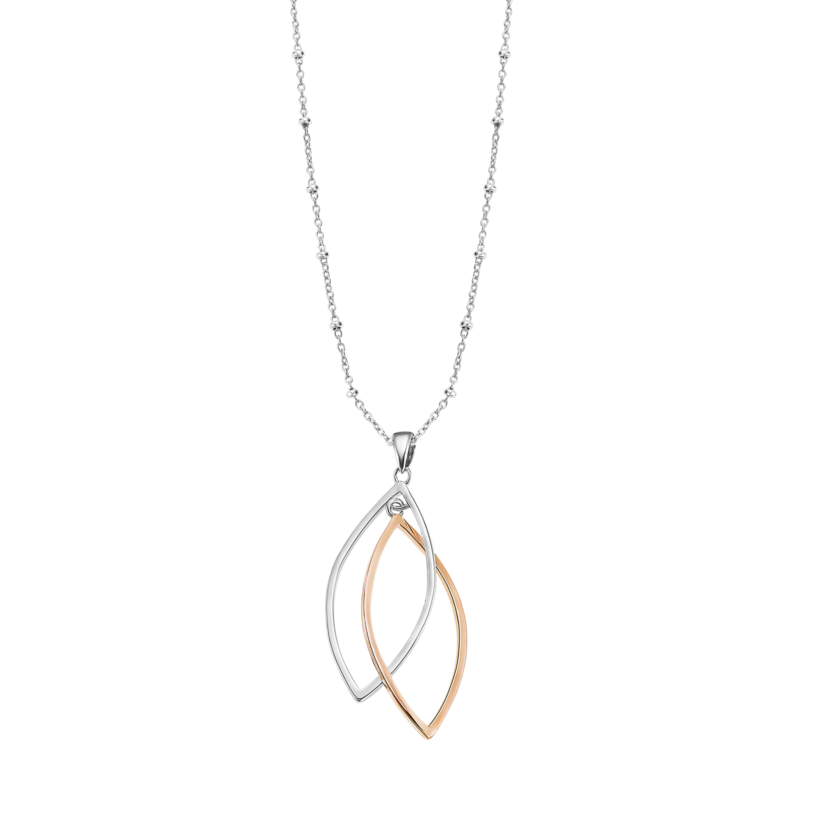 Colar lotus silver trendy lp3533-1/1 prata, mulher_PRODUCT
