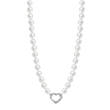 Colar coração lotus silver pearls lp3535-1/1 prata, mulher_PRODUCT
