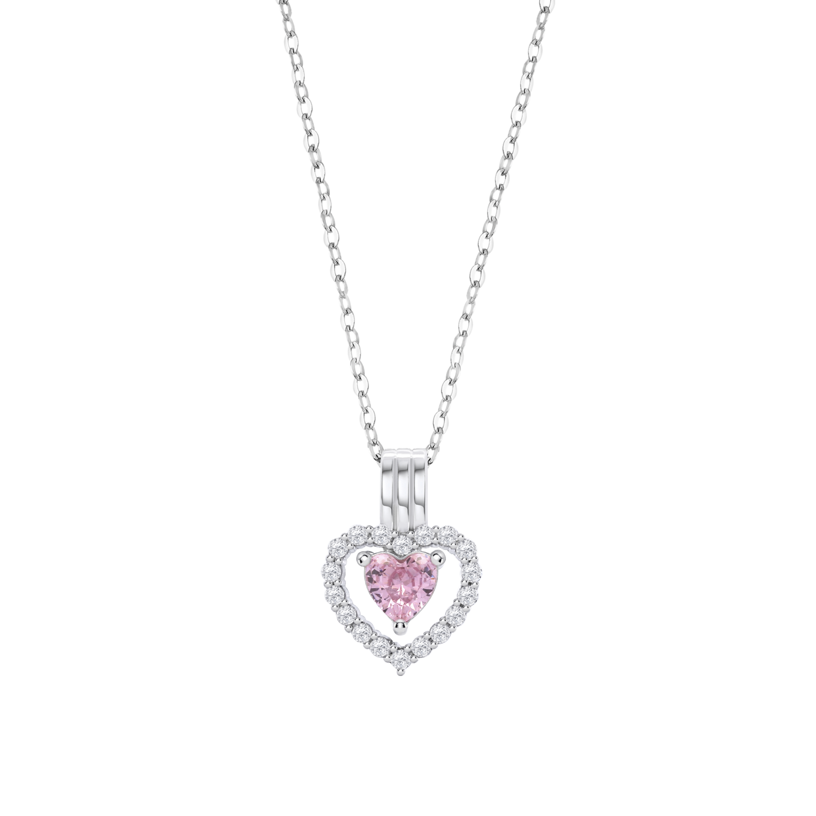 Colar coração lotus silver lp3555-1/2 prata, mulher_PRODUCT