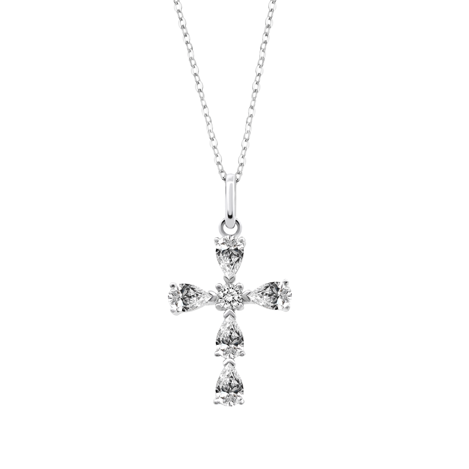 Colar cruz lotus silver lp3556-1/1 prata, mulher_PRODUCT