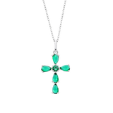 Colar cruz lotus silver lp3558-1/2 prata, mulher_PRODUCT