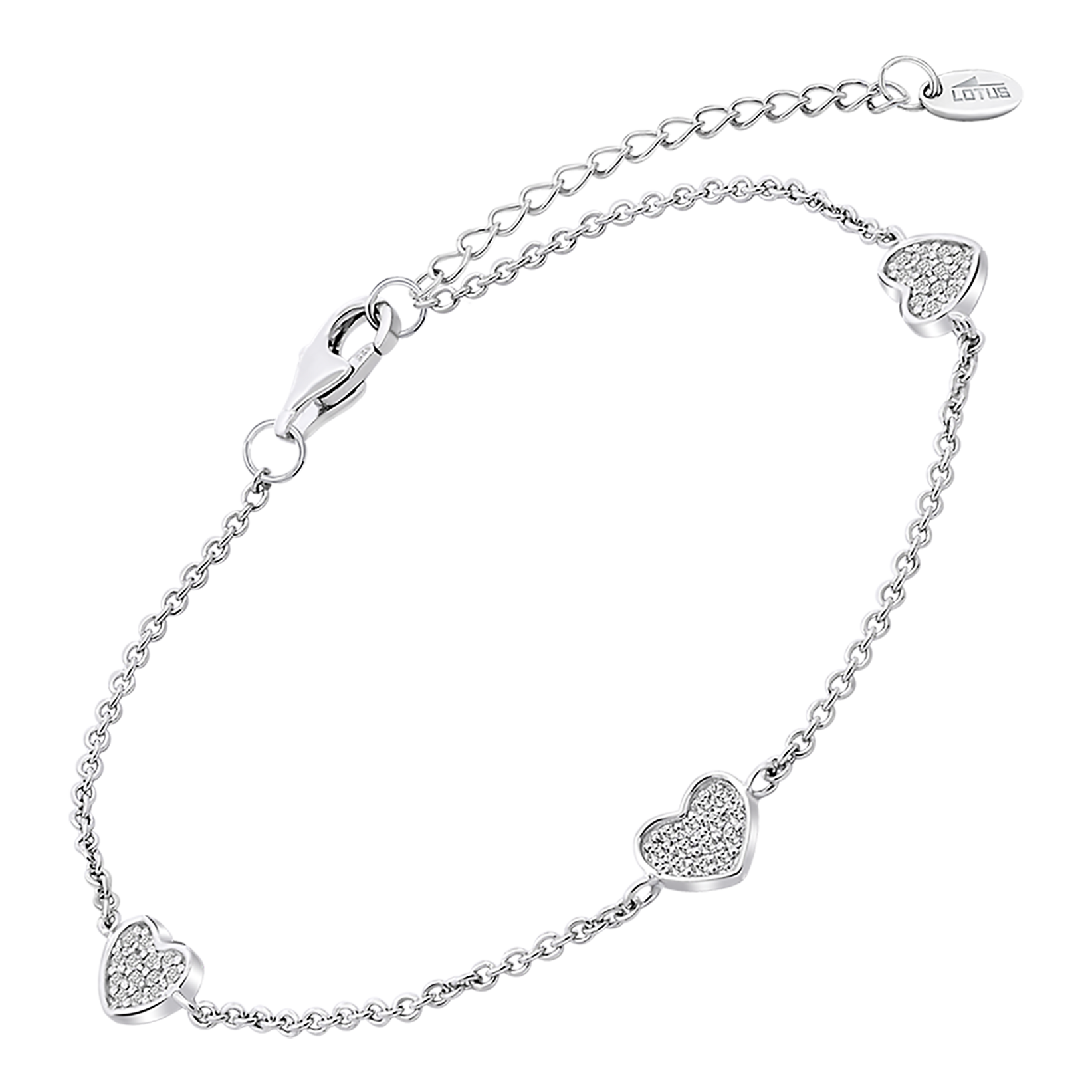 Pulseira coração lotus silver lp3586-2/1 prata, mulher_PRODUCT