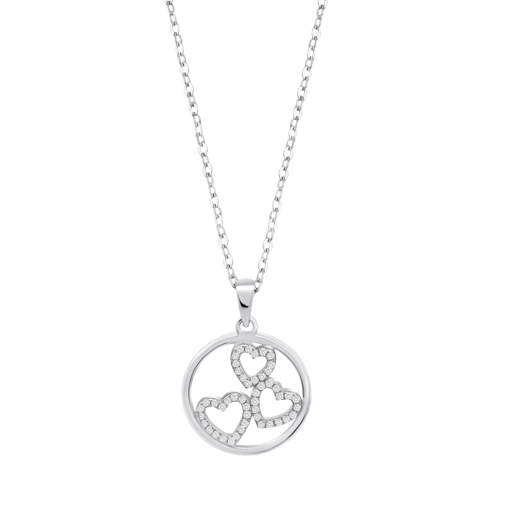 Colar coração lotus silver lp3593-1/1 prata, mulher_PRODUCT