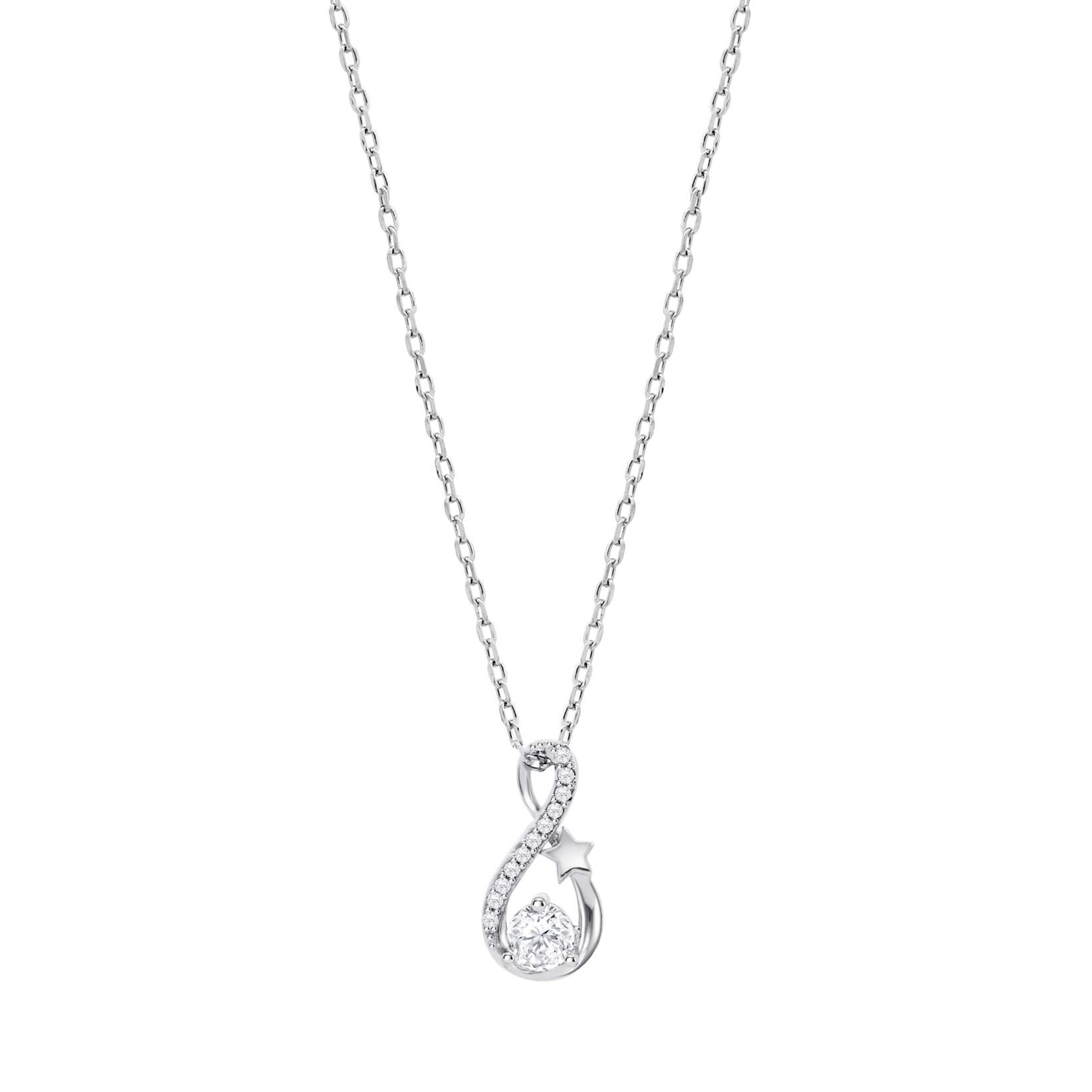 Colar lotus silver lp3647-1/1 prata, mulher_PRODUCT