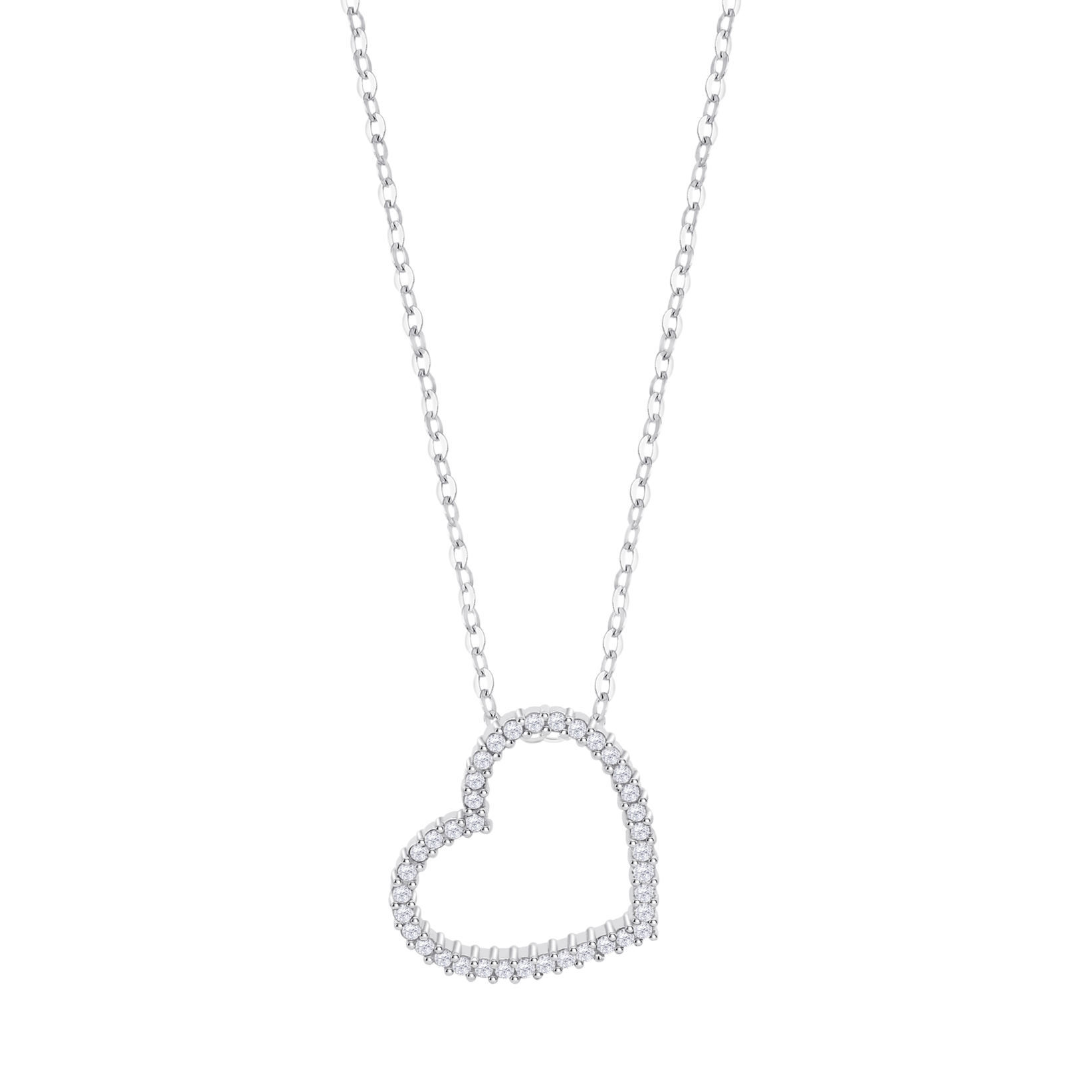 Colar coração lotus silver lp3670-1/1 prata, mulher_PRODUCT