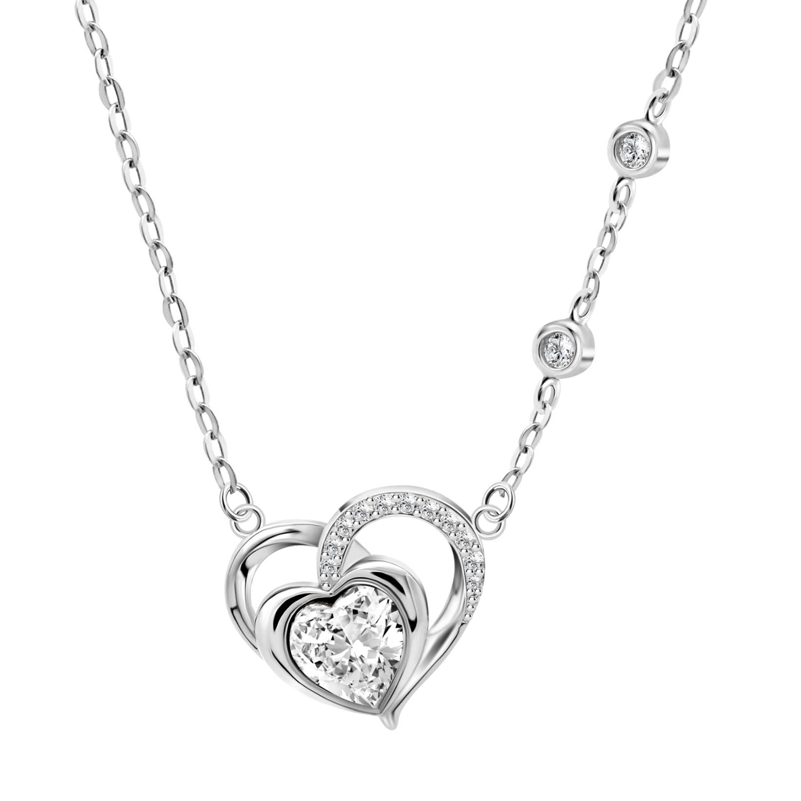 Colar coração lotus silver lp3707-1/1 prata, mulher_PRODUCT