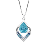 Colar lotus silver lp3711-1/4 prata, mulher_PRODUCT