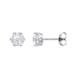 Brincos solitário lotus silver lp3716-4/1 prata, mulher_PRODUCT
