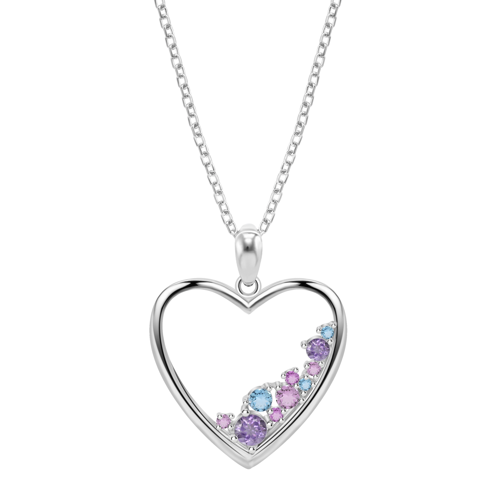 Colar coração lotus silver lp3720-1/1 prata, mulher_PRODUCT