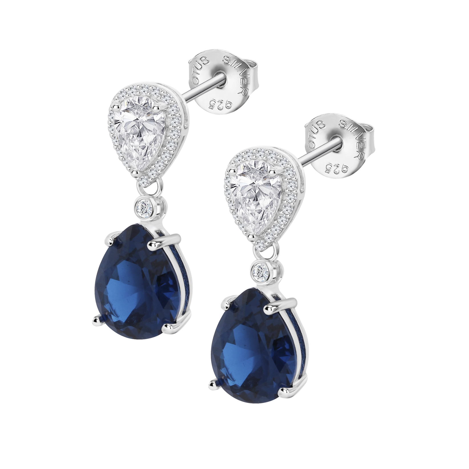 Brincos lotus silver lp3788-4/2 prata, mulher_PRODUCT