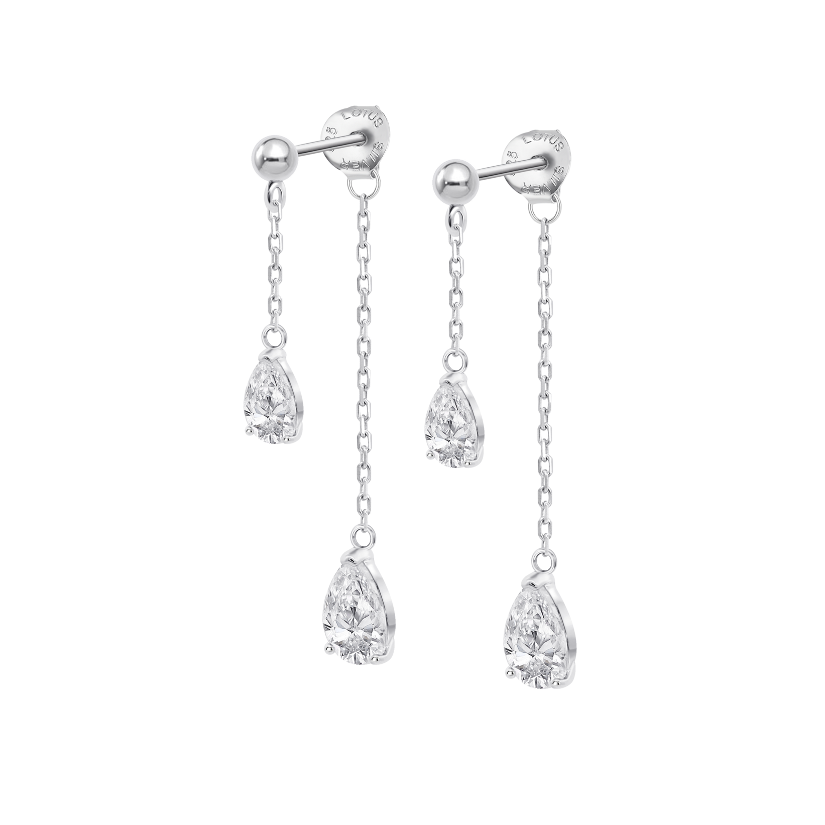 Brincos lotus silver lp3800-4/1 prata, mulher_PRODUCT