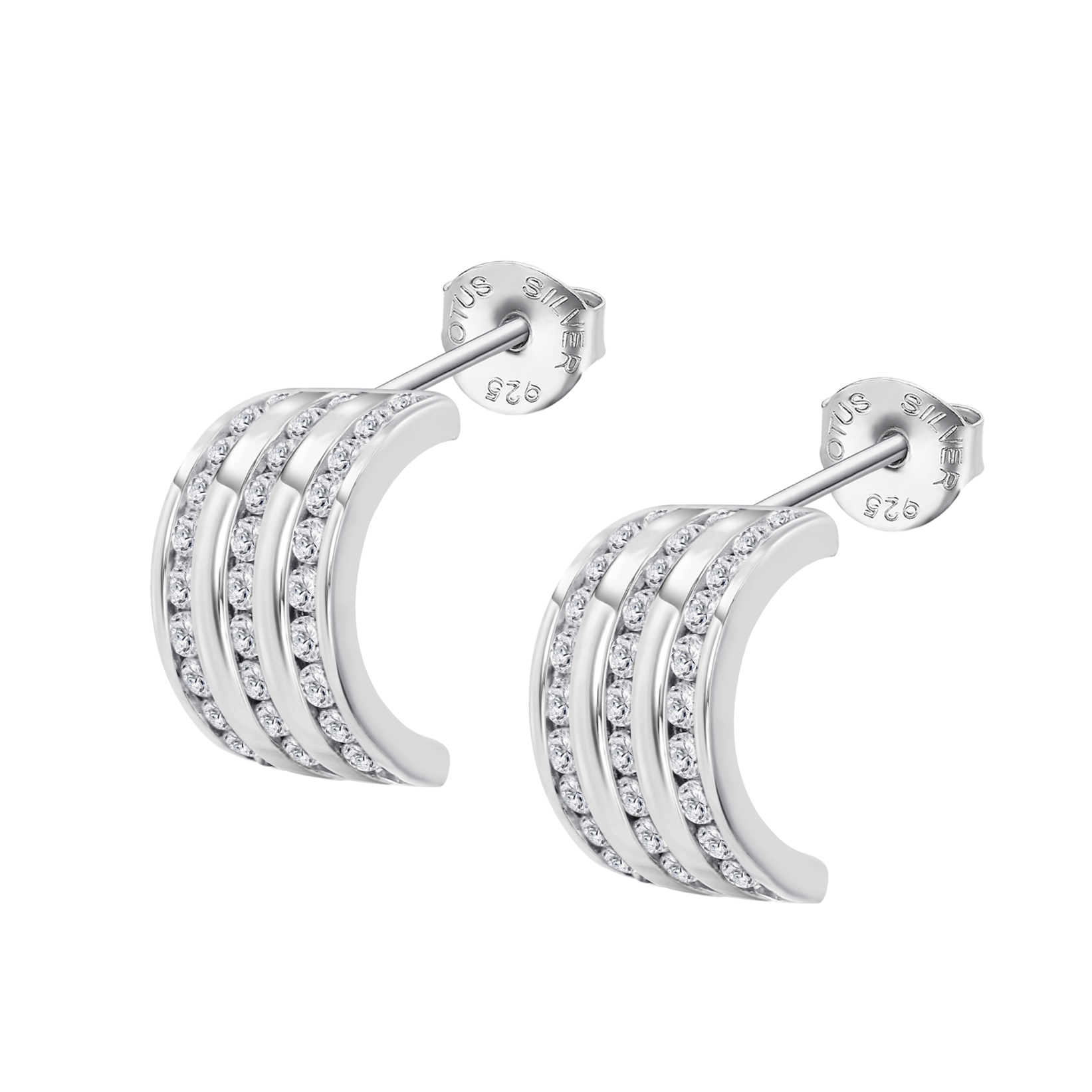 Brincos lotus silver lp3831-4/1 prata, mulher_PRODUCT