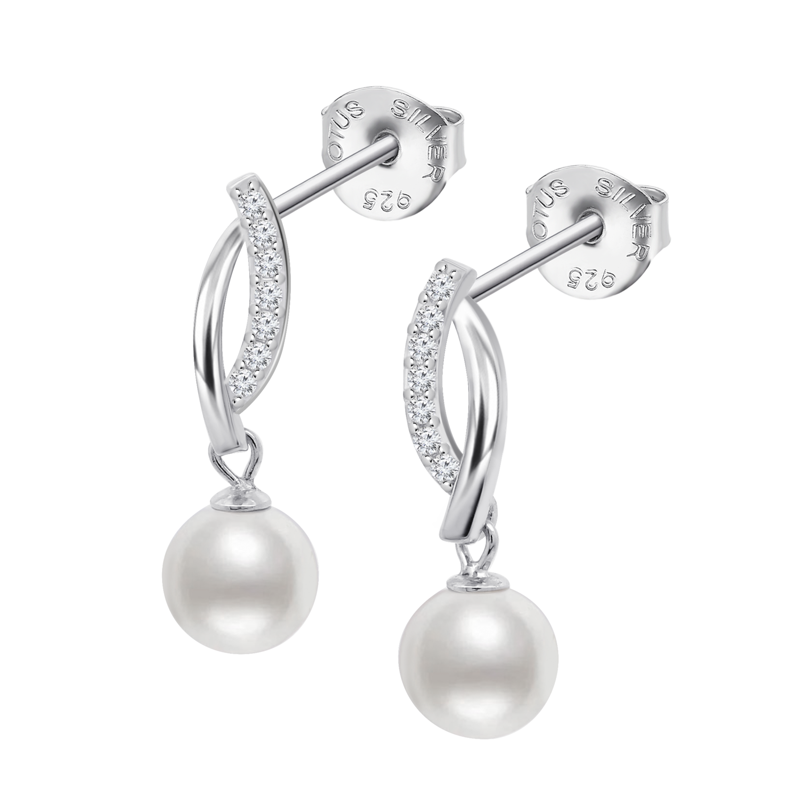 Brincos lotus silver lp3832-4/1 prata, mulher_PRODUCT