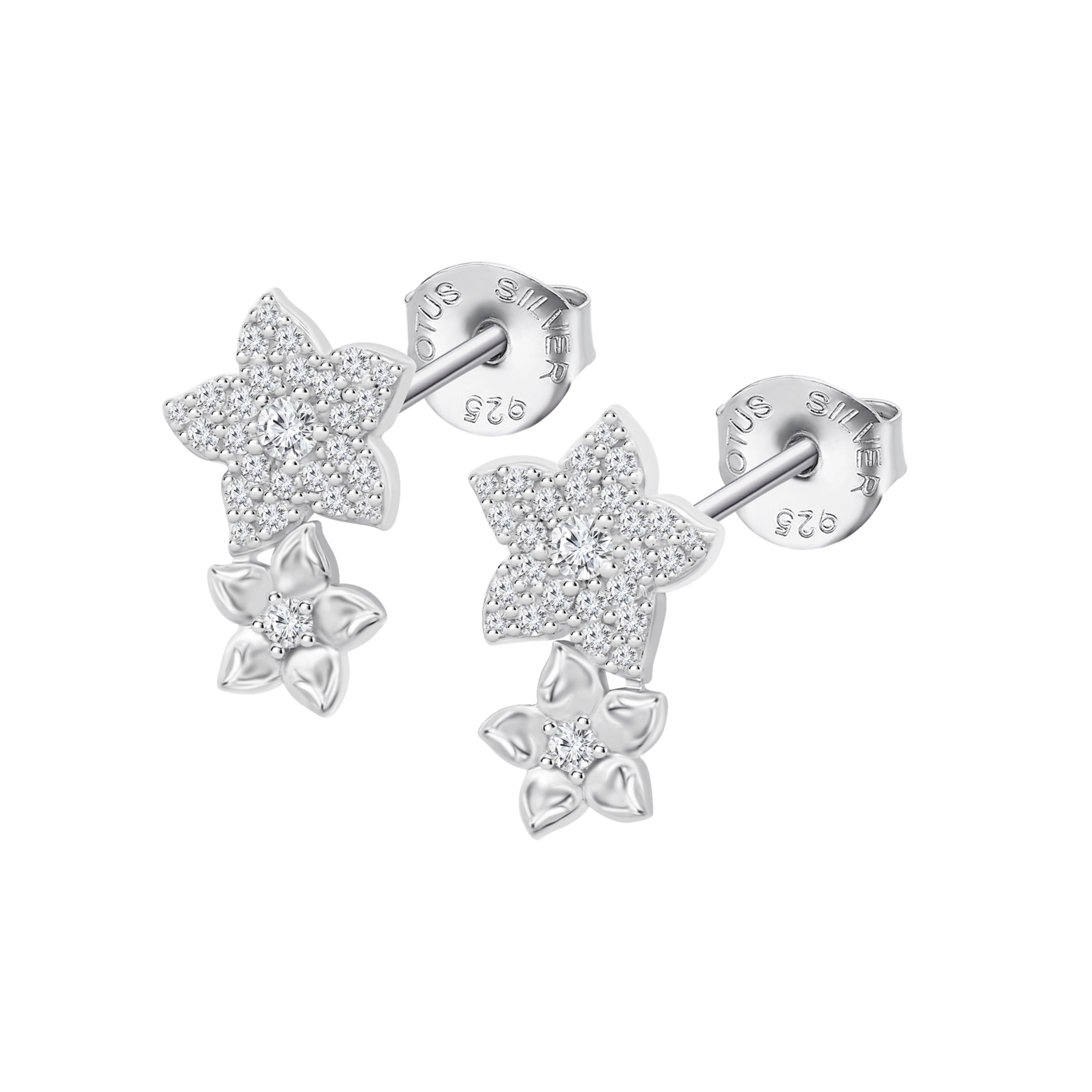 Brincos lotus silver lp3836-4/1 prata, mulher_PRODUCT